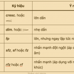 Các ký hiệu âm nhạc