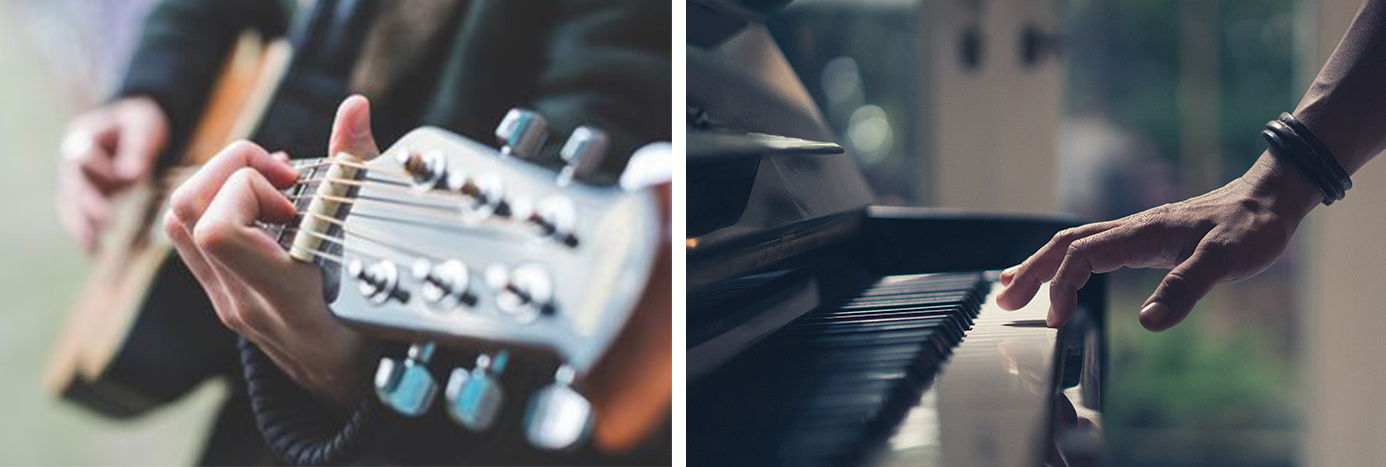 Guitar and piano