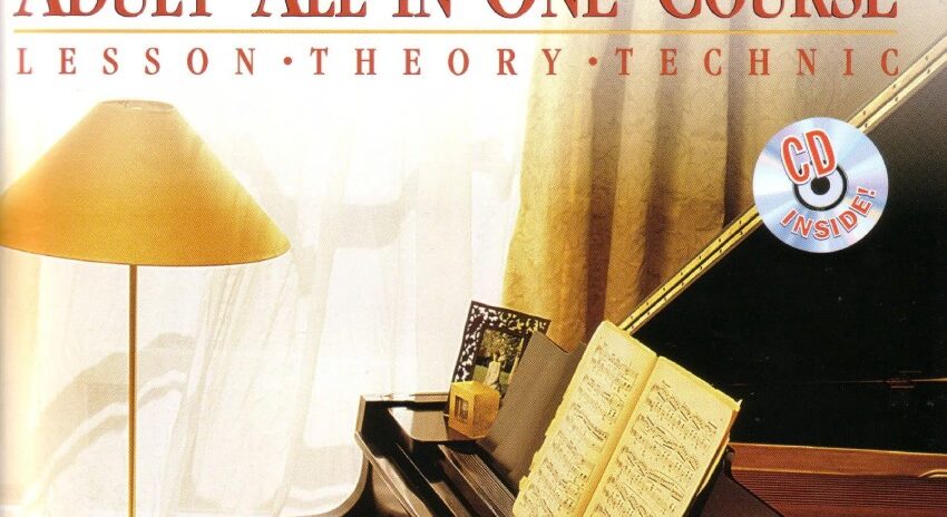 Tài liệu học đàn piano, sách, giáo trình Alfred's 1 Alfred's Basic Adult Piano Course