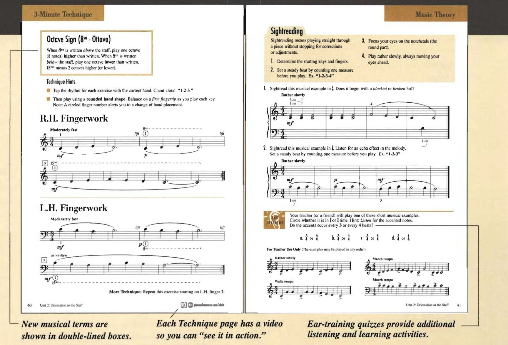 Tải trọn bộ tài liệu, giáo trình, sách Piano Adventures 2 Piano Adventures