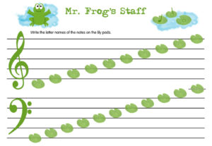 trẻ học nốt nhạc