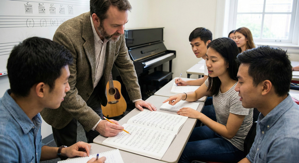 Tài liệu (PDF) sách, giáo trình hòa âm bậc đại học 1 Lớp hòa âm