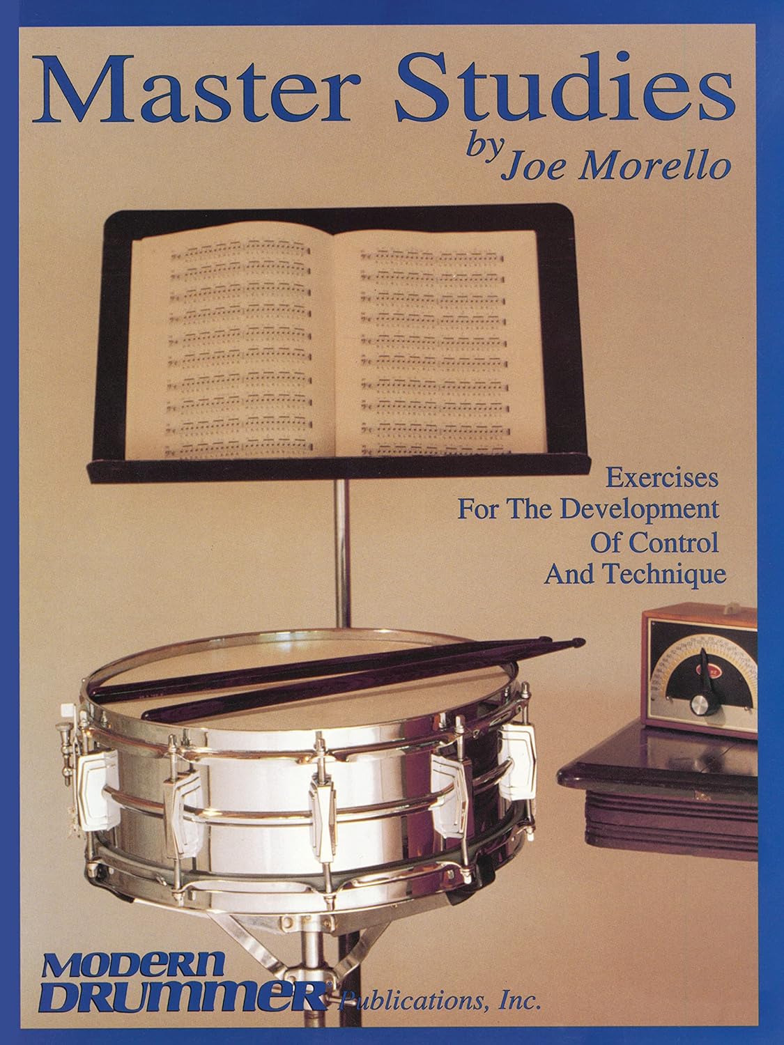 Top 5 cuốn sách học trống hay nhất cho người mới bắt đầu và nâng cao 5 Master Studies – Joe Morello